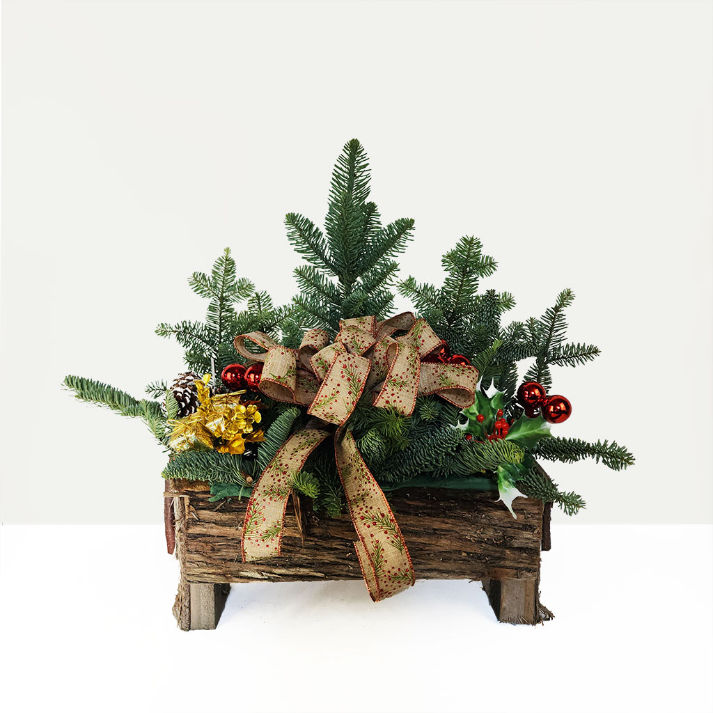 Winter Woods Planter