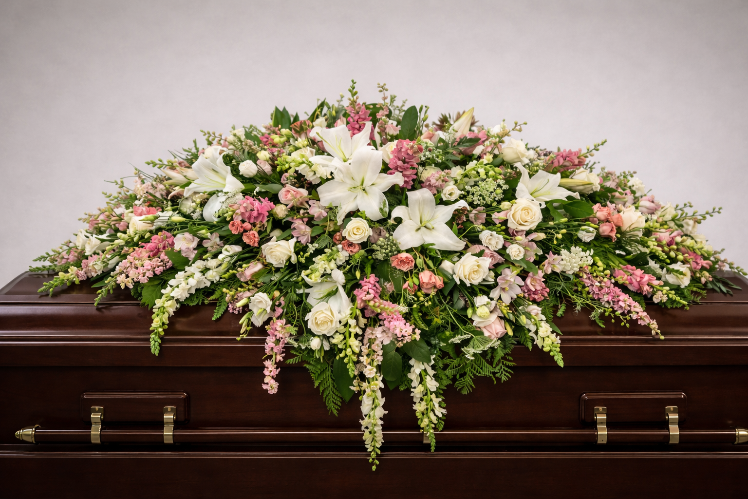 Many Sympathies Full Casket Spray - Image 2