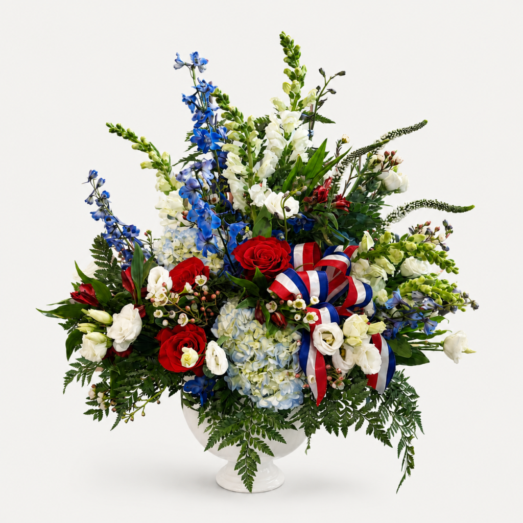 Patriot's Tribute Memorial Basket