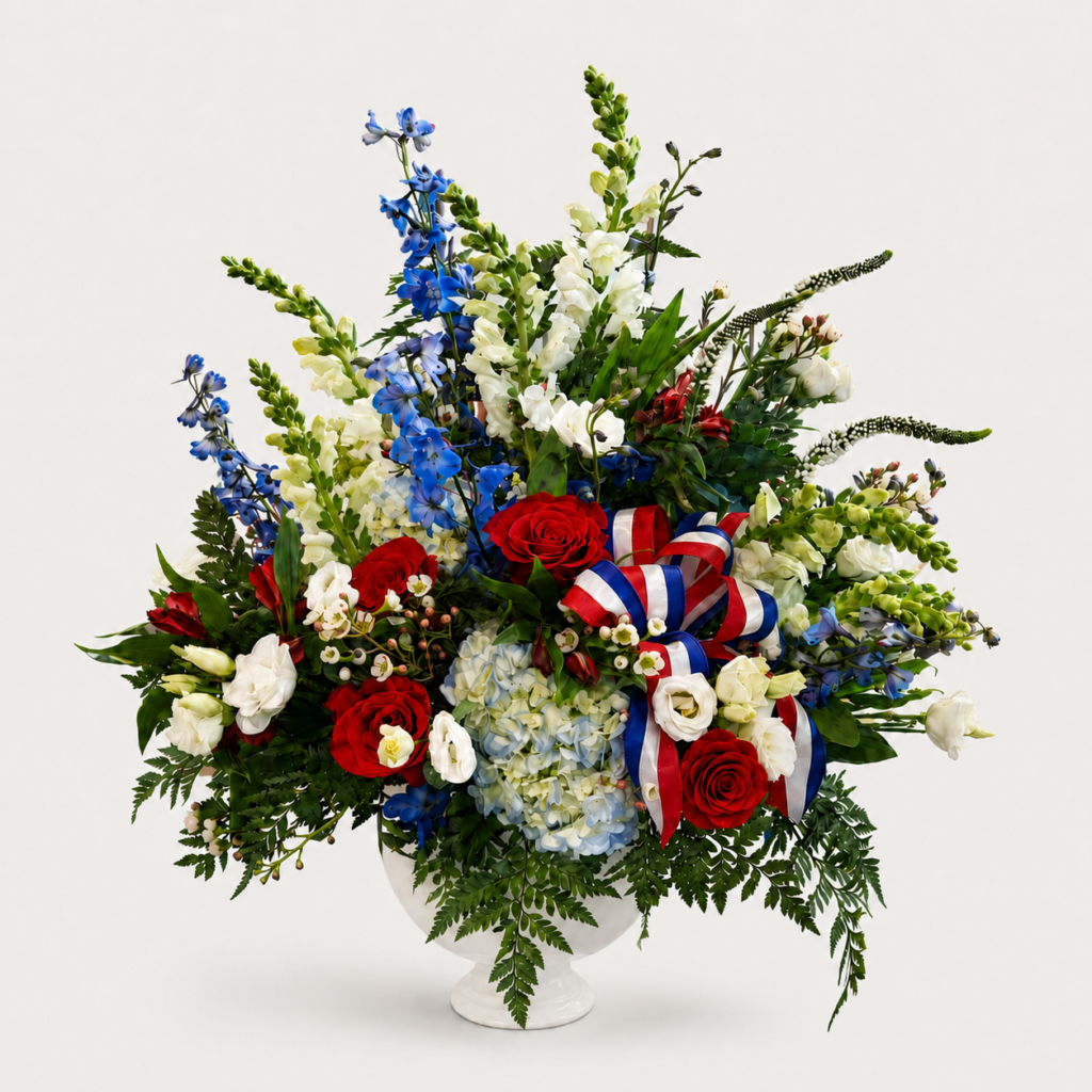 Patriot's Tribute Memorial Basket