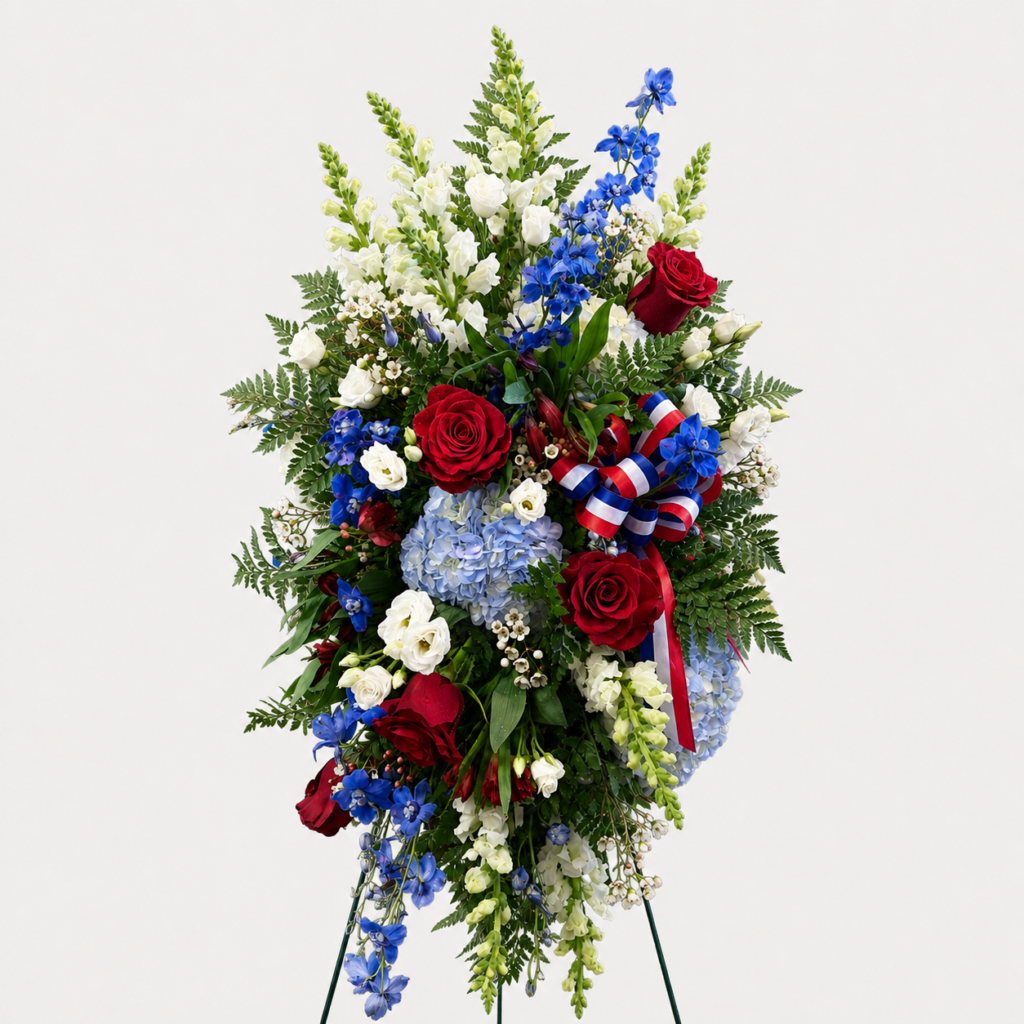 Patriot's Tribute Standing Spray
