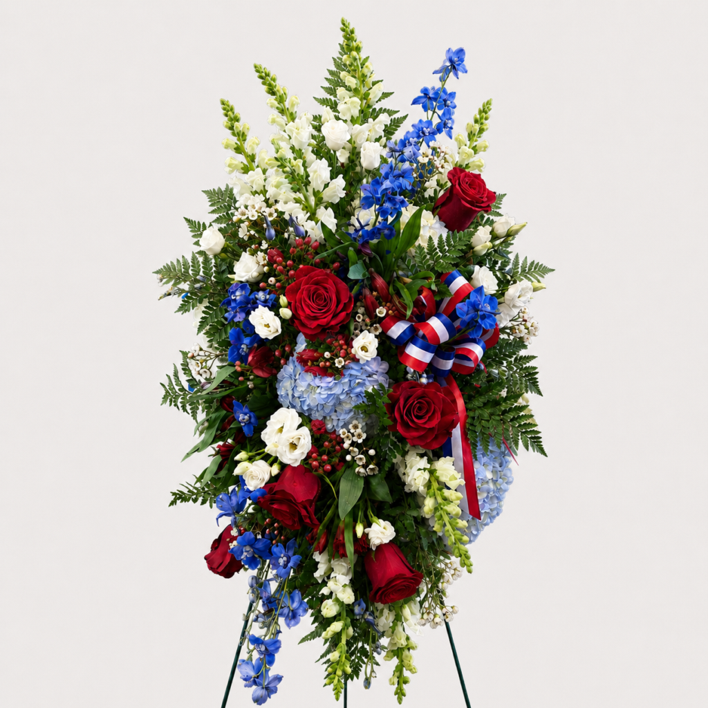Patriot's Tribute Standing Spray