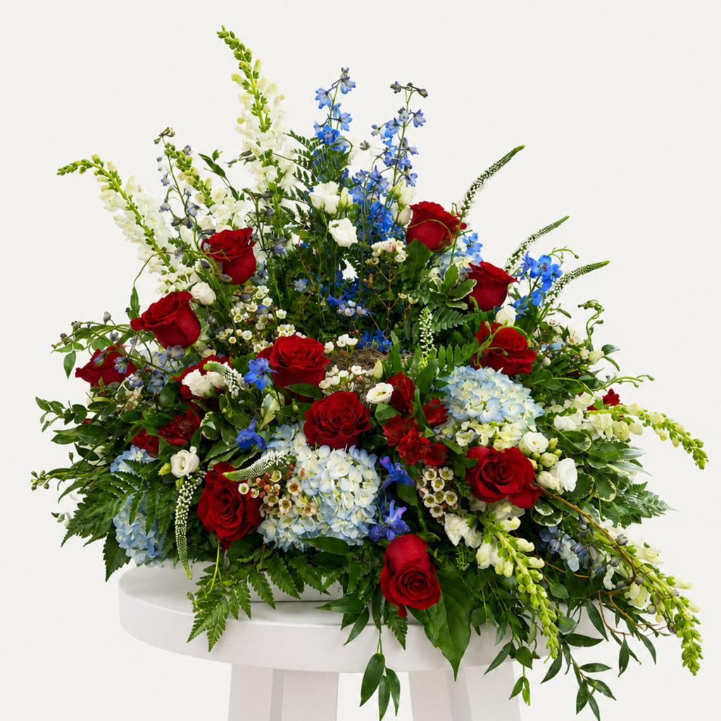 Patriot's Tribute Urn Wreath